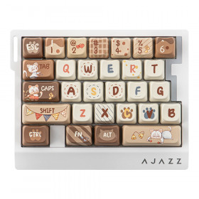 KEYBOARD (คีย์บอร์ด) AJAZZ AK029 - MAGNETIC SWITCH RGB EN CAT HOME