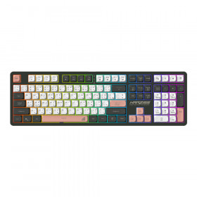 KEYBOARD (คีย์บอร์ด) SIGNO KB-734GP NARZISS - RUBBER DOME RGB EN/TH BLACK