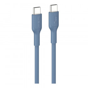 CHARGER CABLE (สายชาร์จ) BELKIN BOOSTCHARGE USB-C TO USB-C 60W 1M - BLUE CAB023FQ1MBL