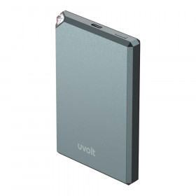 POWER BANK (พาวเวอร์แบงค์) UVOLT UVP05W-01 MAGNET - 5000mAh GRAY