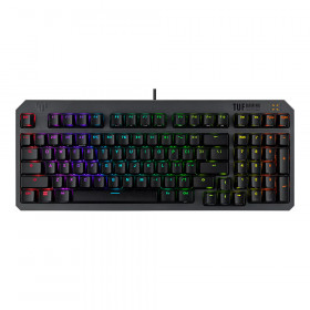 KEYBOARD (คีย์บอร์ด) ASUS TUF GAMING K3 GEN II - RED OPTICAL-MECHANICAL SWITCH RGB EN/TH BLACK RA07