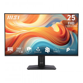 Monitor (จอมอนิเตอร์) MSI Pro MP251 E14A - 24.5 Inch IPS FHD 144Hz AMD FreeSync