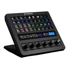 KEYPAD (แผงแป้นพิเศษ) ELGATO STREAM DECK + XL - PRO CONTROL SURFACE BLACK 10GBX9901
