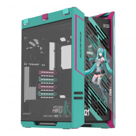 CASE (เคส) ASUS ROG STRIX HELIOS II HATSUNE MIKU EDITION - E-ATX GREEN-PINK