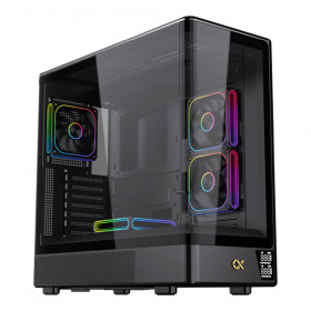 CASE (เคส) XIGMATEK MOON DGT - E-ATX BLACK