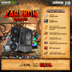 COMPUTER SET JIB ZARUKON-6906013 RYZEN7 7800X3D / RTX5070TI 16GB / B650M / 32GB DDR5 / M.2 1TB