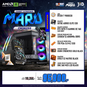 COMPUTER SET JIB MARU-CM26232 / RYZEN 7 9800X3D / RTX5070TI 16GB / X870 / 32GB DDR5 / M.2 1TB