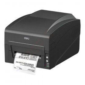 THERMAL LABEL PRINTER (เครื่องพิมพ์สติ๊กเกอร์) DELI THERMAL TRANSFER PRINTER S351 - BLACK