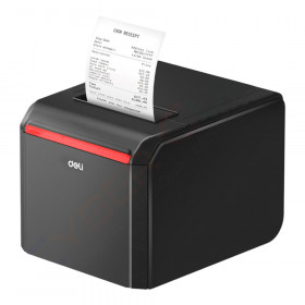 THERMAL RECEIPT PRINTER (เครื่องพิมพ์ใบเสร็จ) DELI THERMAL RECEIPT PRINTER S301 - BLACK