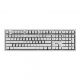WIRELESS KEYBOARD (คีย์บอร์ดไร้สาย) KEYCHRON K10 MAX - QMK/VIA KEYCHRON SILENT RED SWITCH RGB EN/TH WHITE K10M-P6Z-TH