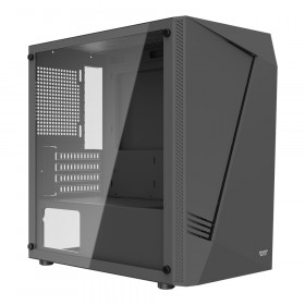 CASE (เคส) DARKFLASH AL390 - MICRO-ATX BLACK