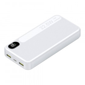 POWER BANK (พาวเวอร์แบงค์) D-POWER M200 - 20000mAh PD 22.5W WHITE