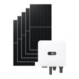 SOLAR ROOFTOP (โซล่าร์เซลส์ติดหลังคา) HUAWEI LITE 3KW 1PHASE PACKAGE ON-GRID + INSTALL