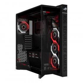 CASE (เคส) ASUS ROG CRONOX ARGB - E-ATX BLACK GR801