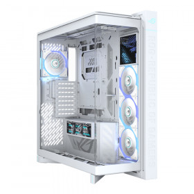 CASE (เคส) ASUS ROG CRONOX ARGB - E-ATX WHITE EDITION GR801