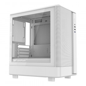 CASE (เคส) DARKFLASH DB330M MESH - MICRO-ATX WHITE
