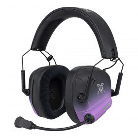 WIRELESS HEADSET (หูฟังไร้สาย) NUBWO X903 NEURON - BLACK-PURPLE
