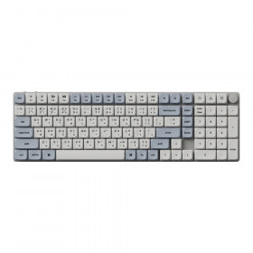 WIRELESS KEYBOARD (คีย์บอร์ดไร้สาย) KEYCHRON K17 MAX - QMK/VIA GATERON LOW-PROFILE SILENT RED SWITCH
