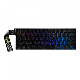 WIRELESS KEYBOARD (คีย์บอร์ดไร้สาย) AULA MINI 60 HE MAX - LINGYUN MAGNETIC SWITCH RGB EN BLACK