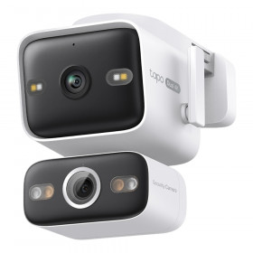 IP-CAMERA (ไอพีคาเมร่า) TP-LINK TAPO C575D (V1) - OUTDOOR DUAL LENS PAN/TILT SECURITY CAMERA