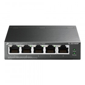 SWITCH (สวิตช์) TP-LINK TL-SG1005P (V6) - 5-PORT GIGABIT DESKTOP SWITCH WITH 4-PORT PoE