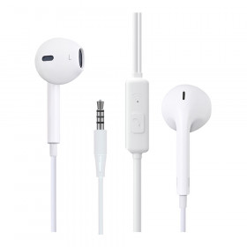 IN EAR HEADPHONE (หูฟังอินเอียร์) D-POWER SMT-P5 SUPER BASS - WHITE
