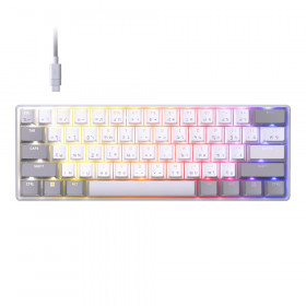 KEYBOARD (คีย์บอร์ด) CORSAIR CLIPPER PRO MINI 60 - CORSAIR MGX HYPERDRIVE CORE SWITCH RGB EN/TH WHITE CH-979111J-TH