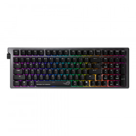 WIRELESS KEYBOARD (คีย์บอร์ดไร้สาย) ASUS ROG STRIX MORPH 96 WIRELESS - ROG NX SNOW V2 SWITCH SWITCH RGB EN BLACK