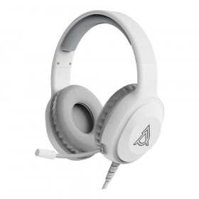 HEADSET (หูฟัง) AJAZZ AHW11 - 3.5MM + USB WHITE
