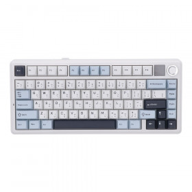 WIRELESS KEYBOARD (คีย์บอร์ดไร้สาย) AULA F75 MAX - REAPER SWITCH RGB EN/TH WHITE-BLUE-BLACK PURPLE