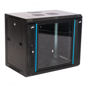19 INCH WALL RACK (ตู้แร็ค) LINK CW1-60412G TEMPERED GLASS WALL RACK 12U - 60x40x64 CM 1 PART