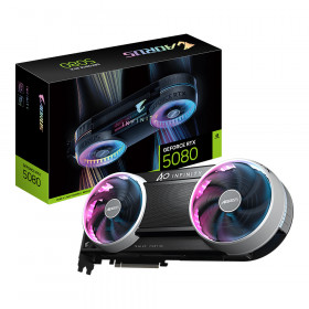 VGA (การ์ดแสดงผล) GIGABYTE AORUS GEFORCE RTX 5080 INFINITY 16G - 16GB GDDR7 GV-N5080AORUS IF-16GD