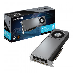 VGA (การ์ดแสดงผล) GIGABYTE RADEON AI PRO R9700 AI TOP 32G (REV. 1.1) - 32GB GDDR6 GV-R9700AI TOP-32GD
