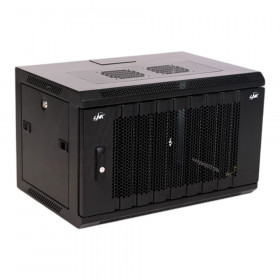 19 INCH WALL RACK (ตู้แร็ค) LINK CW1-60406W WAVE PERFORATE 6U - 60x40x37 CM 1 PART