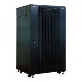 19 INCH WALL RACK (ตู้แร็ค) LINK CH-60615CW DATA CENTER CURVE-WAVE RACK 15U - 60x60x88 CM BLACK