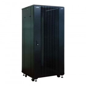 19 INCH WALL RACK (ตู้แร็ค) LINK CH-60827CW DATA CENTER CURVE-WAVE RACK 27U - 60x80x140 CM BLACK