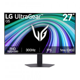 Monitor (จอมอนิเตอร์) LG UltraGear G5 27G550B-B - 27 Inch IPS FHD 300Hz AMD FreeSync Premium Nvidia G-Sync Compatible