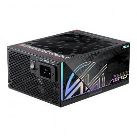 POWER SUPPLY (อุปกรณ์จ่ายไฟ) MSI MPG AI1600TS PCIe5 - 1600W 80 PLUS TITANIUM ATX BLACK
