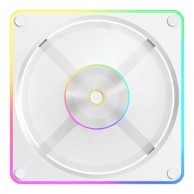 CASE FAN (พัดลมเคส) OCYPUS SIGMA F12 ARGB - 120MM ARGB PWM WHITE SIGMA-F12-WH1AM00X-GL