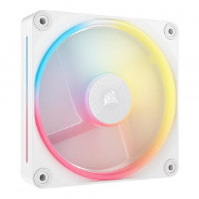 CASE FAN (พัดลมเคส) CORSAIR ICUE LINK LX120-R RGB - 120MM RGB PWM REVERSE SINGLE PACK WHITE