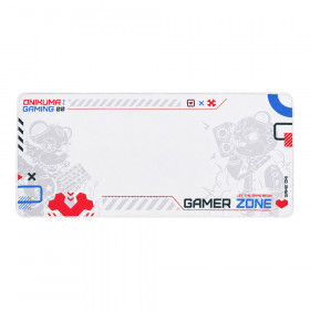 MOUSE PAD (เมาส์แพด) ONIKUMA MP010 - SIZE 900 x 400 x 3 MM WHITE
