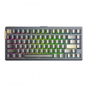 KEYBOARD (คีย์บอร์ด) AULA AG75 PRO - FROSTCORE MAGNETIC SWITCH RGB EN SHADOW GRAY