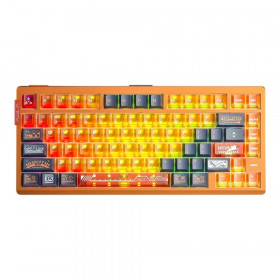 KEYBOARD (คีย์บอร์ด) AULA AG75 ULTRA - EIGHT TREASURE MAGNETIC SWITCH RGB EN BATTLE SHINE ORANGE