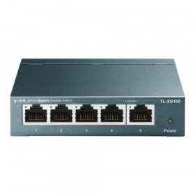 SWITCH (สวิตช์) TP-LINK TL-SG105 (V9) - 5-PORT GIGABIT DESKTOP SWITCH