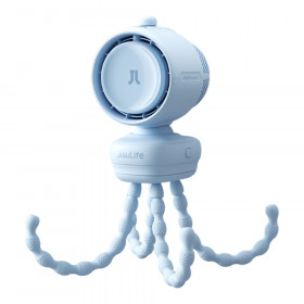 HANDHELD MINI FAN (พัดลมพกพาขนาดเล็ก) JISULIFE STROLLER FAN 3 - BLUE JSL-6975061536192