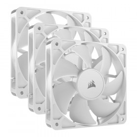 CASE FAN (พัดลมเคส) CORSAIR RS120 - 120MM PWM WHITE CO-9050193-WW 3-PACK