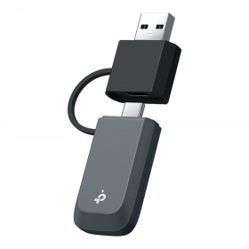 WIRELESS USB ADAPTER (ยูเอสบีไวไฟ) TP-LINK ARCHER TBE400U (V1) - BE6500 TRI-BAND WI-FI 7 MINI WIRELESS USB ADAPTER