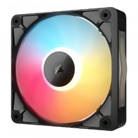 CASE FAN (พัดลมเคส) CORSAIR ICUE LINK RX120 II RGB - 120MM RGB PWM BLACK CO-9051057-WW