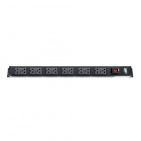 PLUG (ปลั๊กไฟ) LINK CH-10312A PDU - 12 x TIS OUTLET 1 x SWITCH 3680W 3M + LIGHTING SWITCH W/GUARD 16A ELECTRONIC CIRCUIT BREAKER BLACK