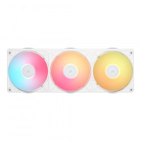 CASE FAN (พัดลมเคส) CORSAIR ICUE LINK RX360 II RGB - UNIFIED FRAME WITH ICUE LINK SYSTEM HUB 360 x 129 MM RGB PWM WHITE CO-9051060-WW